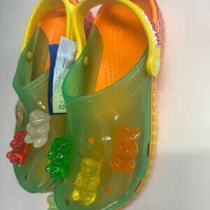 NWT Haribo CROCS w/ Gummy Bear Jibbitz Size Men's 10 Women's 12